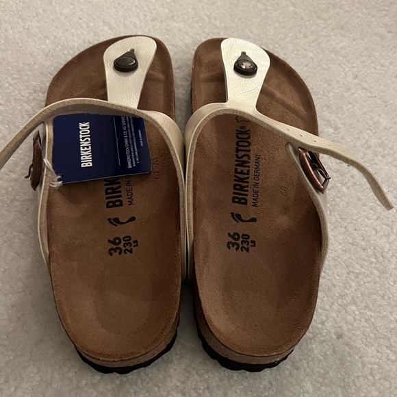 Graceful Peal White Birkenstock Size 36 - Picture 2 of 4